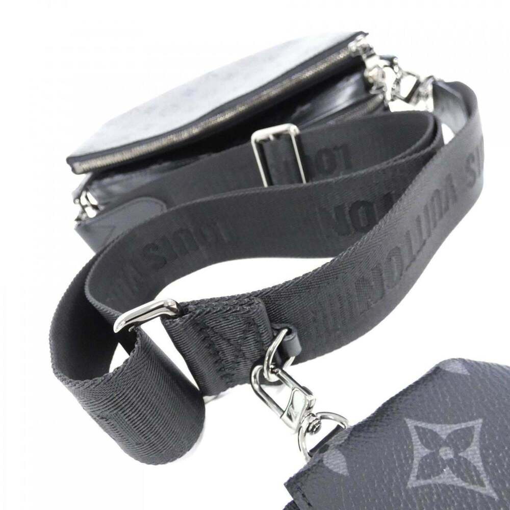 Louis Vuitton Monogram Eclipse Reverse Trio Messe… - image 6